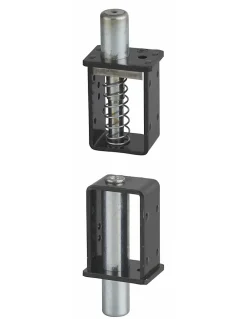 Thirard Gond Rapido, goupille acier diamètre 16mm, gâche en acier inoxidable, zingage noir -