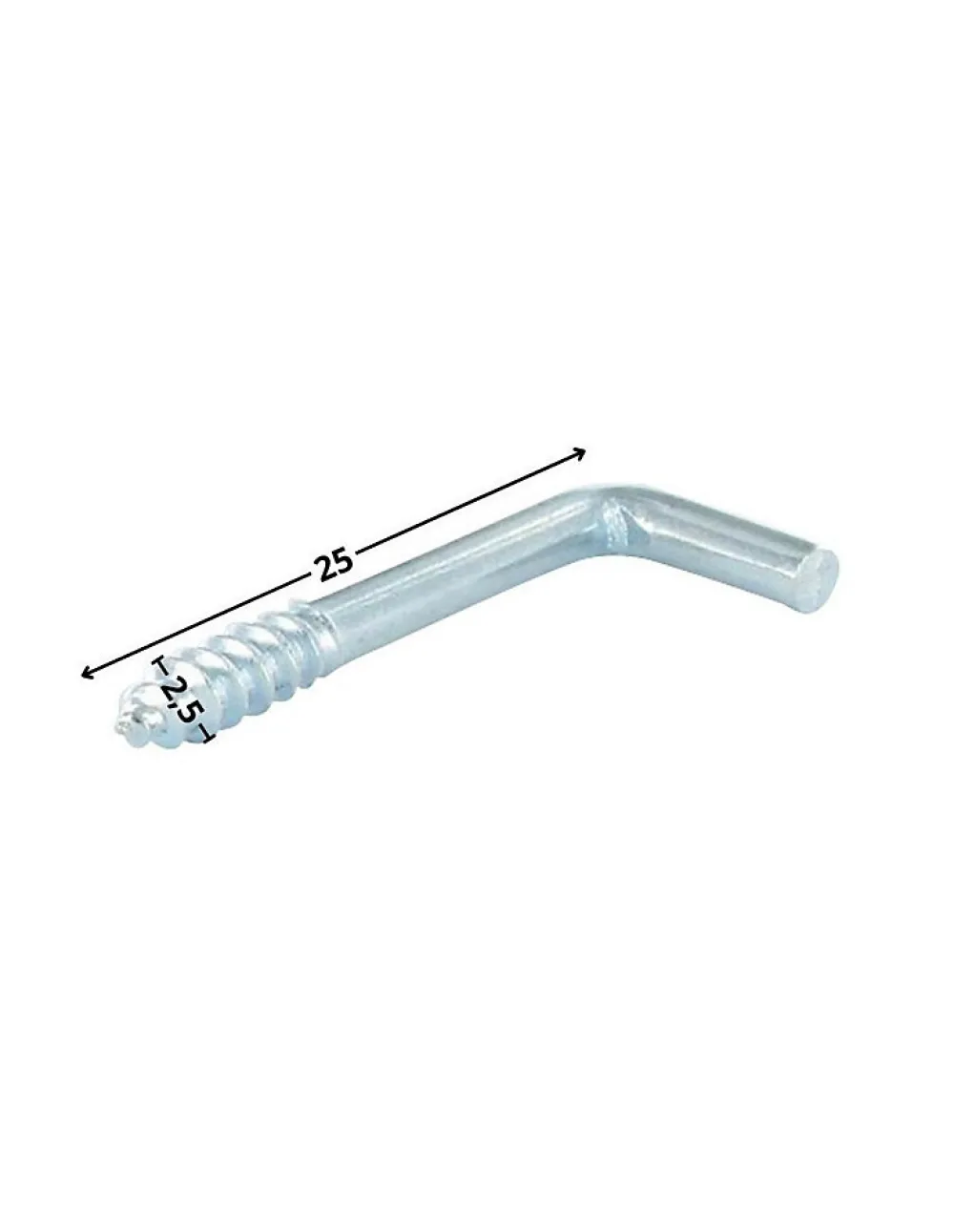 Vis Express Gonds à Vis bois 2.5X25 Acier zingué - 30 pièces