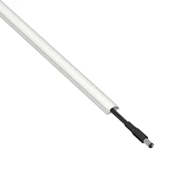 D-Line Moulure, Goulotte Et Plinthe-Goulotte décorative demi-ronde blanche auto-adhésive 16 x 8 mm, 1 m