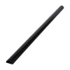 D-Line Moulure, Goulotte Et Plinthe-Goulotte décorative demi-ronde noire auto-adhésive 50 x 25 mm, 1 m