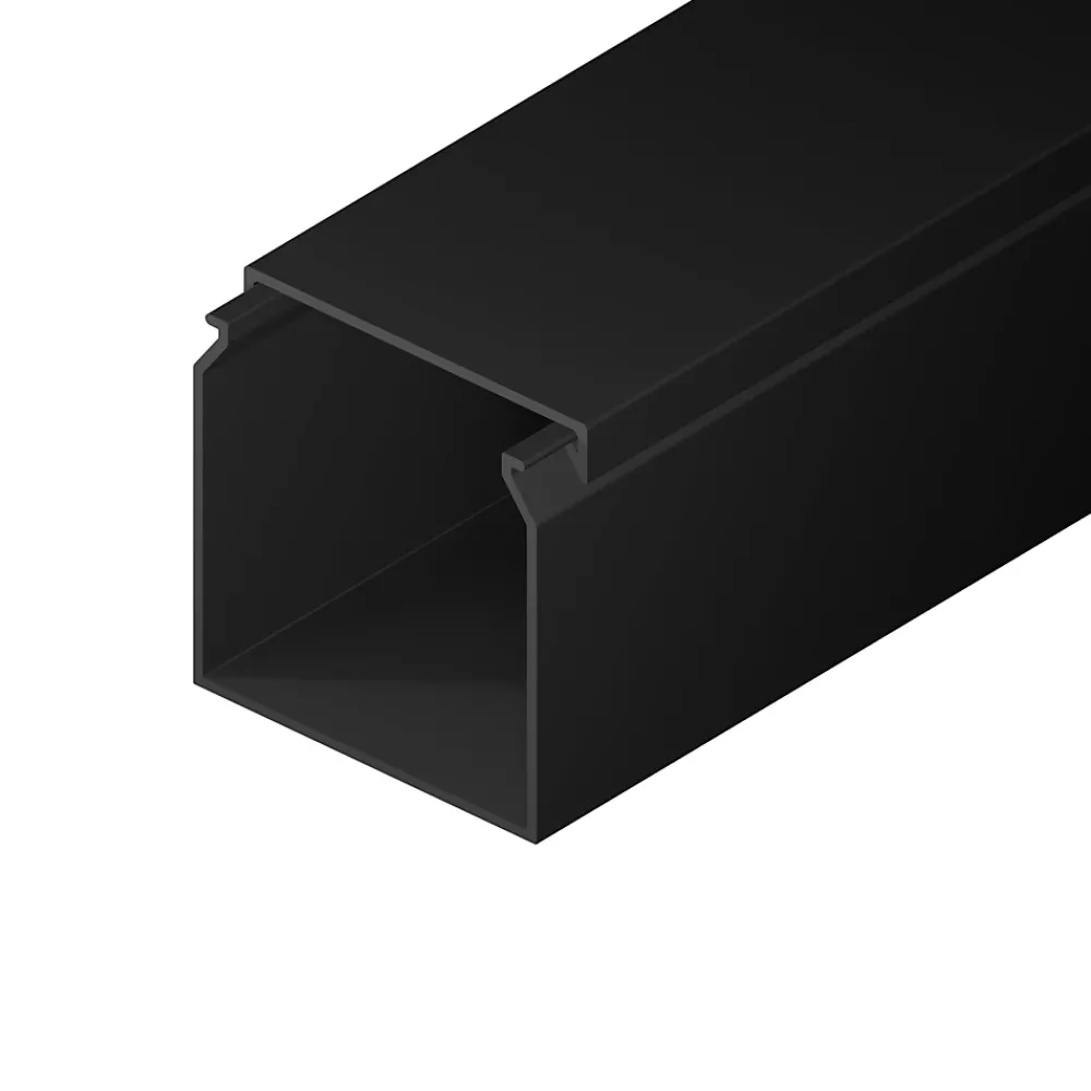 Edo Goulotte électrique PVC 40x40 mm 2 m anthracite
