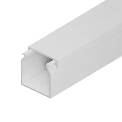 Edo Goulotte électrique PVC 25x25 mm 2 m blanche