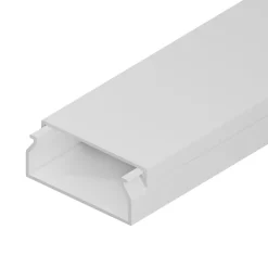 Edo Goulotte électrique PVC 40x16 mm 2 m blanche