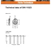 Vis Express Goupille clips Acier zingué 8 - 5 pièces