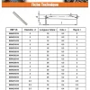 Vis Express Goupille Et Circlip-Goupille Conique 3X16 Inox A1 - 1 pièce