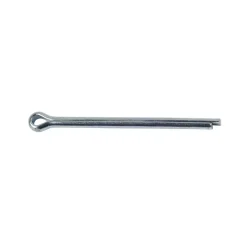 D-Work Goupille Et Circlip-100 Goupilles Fendues D. 8 x 63 mm - DIN 94 - Zingué blanc -