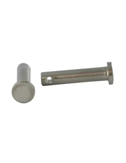 Vis Express Goupille Et Circlip-Goupille Tête plate 8X24 Percée 3 Inox A4 - 5 pièces