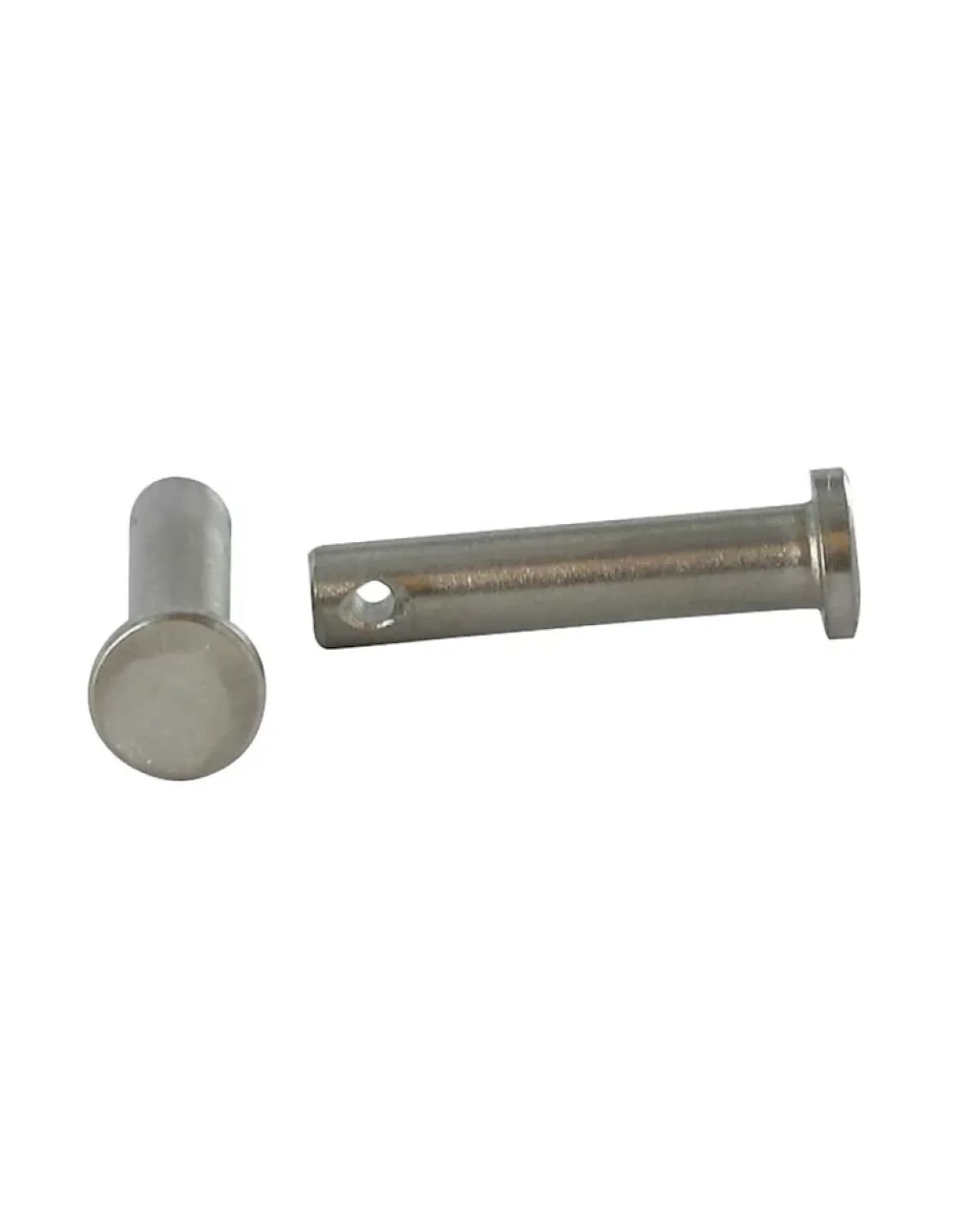 Vis Express Goupille Et Circlip-Goupille Tête plate 8X24 Percée 3 Inox A4 - 1 pièce