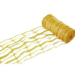 Fitt Gaine Et Drain-Grillage avertisseur en PVC coloris jaune L.25 m x l.30 cm