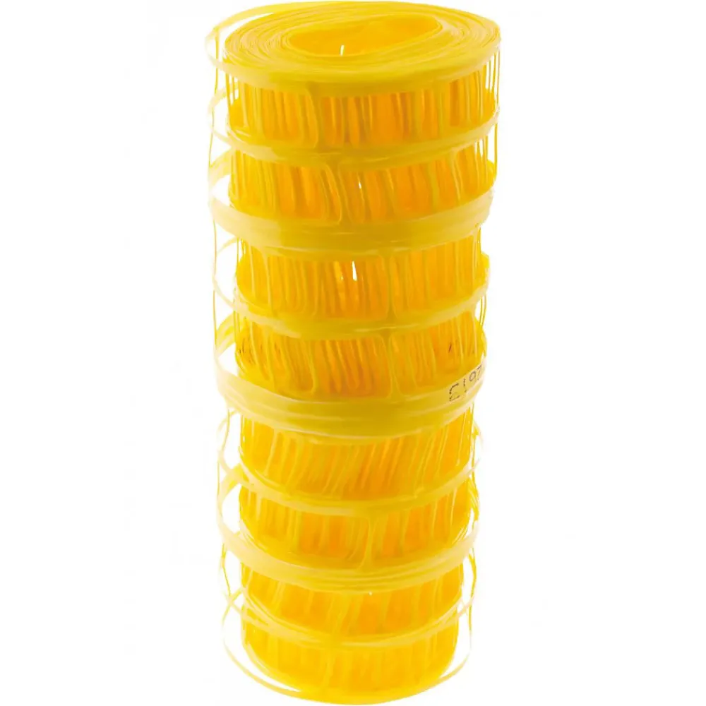 Centrale Brico Grillage avertisseurs jaune, L.25 x l.0,3 m