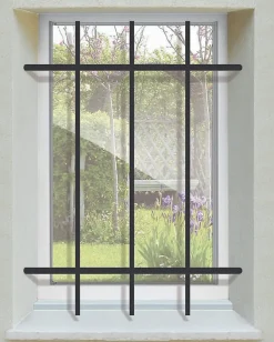 DMS Grille de Defense Close pour Fenetre H 75 cm x L 80 cm (côte tableau)