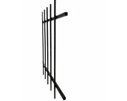 DMS Grille De Défense Pour Fenêtre-Grille de Defense DISTRI pour Fenetre H 95 cm x L 80 cm (côte tableau)