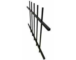 DMS Grille de Defense DISTRI pour Fenetre H 125 cm x L 80 cm (côte tableau)