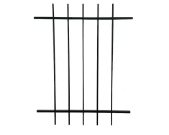 DMS Grille de Defense DISTRI pour Fenetre H 125 cm x L 80 cm (côte tableau)