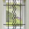 DMS Grille de Defense Duo pour Fenetre H 75 cm x L 120 cm (côte tableau)