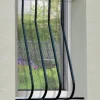 DMS Grille De Défense Pour Fenêtre-Grille de Defense Galbee Simple pour Fenetre H 95 cm x L 60 cm (côte tableau)