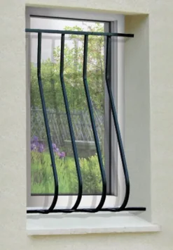 DMS Grille De Défense Pour Fenêtre-Grille de Defense Galbee Simple pour Fenetre H 95 cm x L 60 cm (côte tableau)
