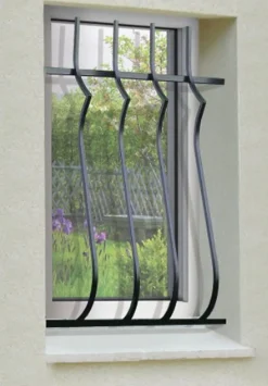 DMS Grille de Defense Harmonie pour Fenetre H 115 cm x L 120 cm (côte tableau)