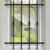DMS Grille de Defense Manoir pour Fenetre H 115 cm x L 140 cm (côte tableau)
