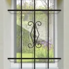 DMS Grille De Défense Pour Fenêtre-Grille de Defense Rustique pour Fenetre H 65 cm x L 120 cm (côte tableau)