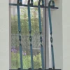 DMS Grille de Defense Volute pour Fenetre H 45 cm x L 40 cm (côte tableau)