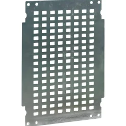 Ide Coffret De Communication-Grille De Montage Perforée En Acier Galavnisé Pour Coffret 300mmx250mm Polyester Ip66