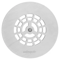 Wirquin Grille plate en inox pour bonde de douche SLIM+