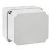 Ide Boîte De Dérivation-Gsl171 Boitier Industriel étanche Ip67 Avec Bords Lisses, Couvercle Réhaussé Opaque Dim.175x151x155