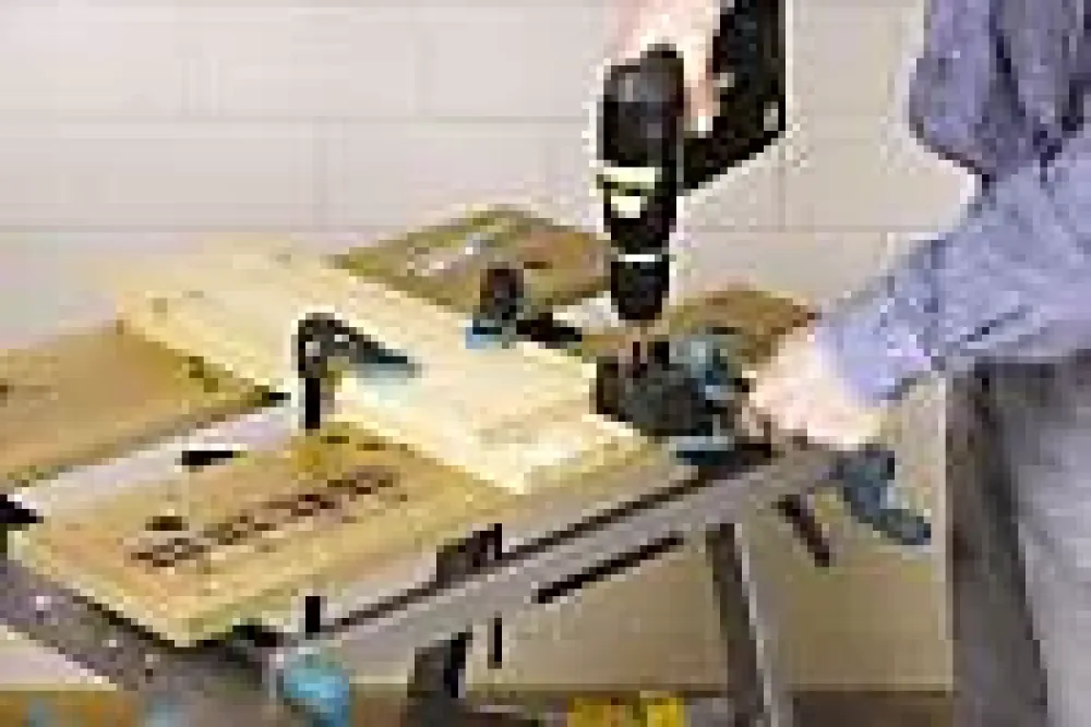 Wolfcraft Guide de perçage pour l'assemblage avec tourillons ø6/8/10 mm