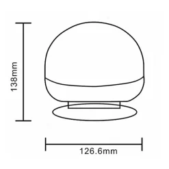 Lem Select Gyrophare série Atena à Led 12-24v base magnétique