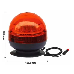 Lem Select Gyrophare série Atena à Led 12-24v base magnétique