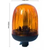 Lem Select Gyrophare série Cripto 12 V avec fixation pour tige