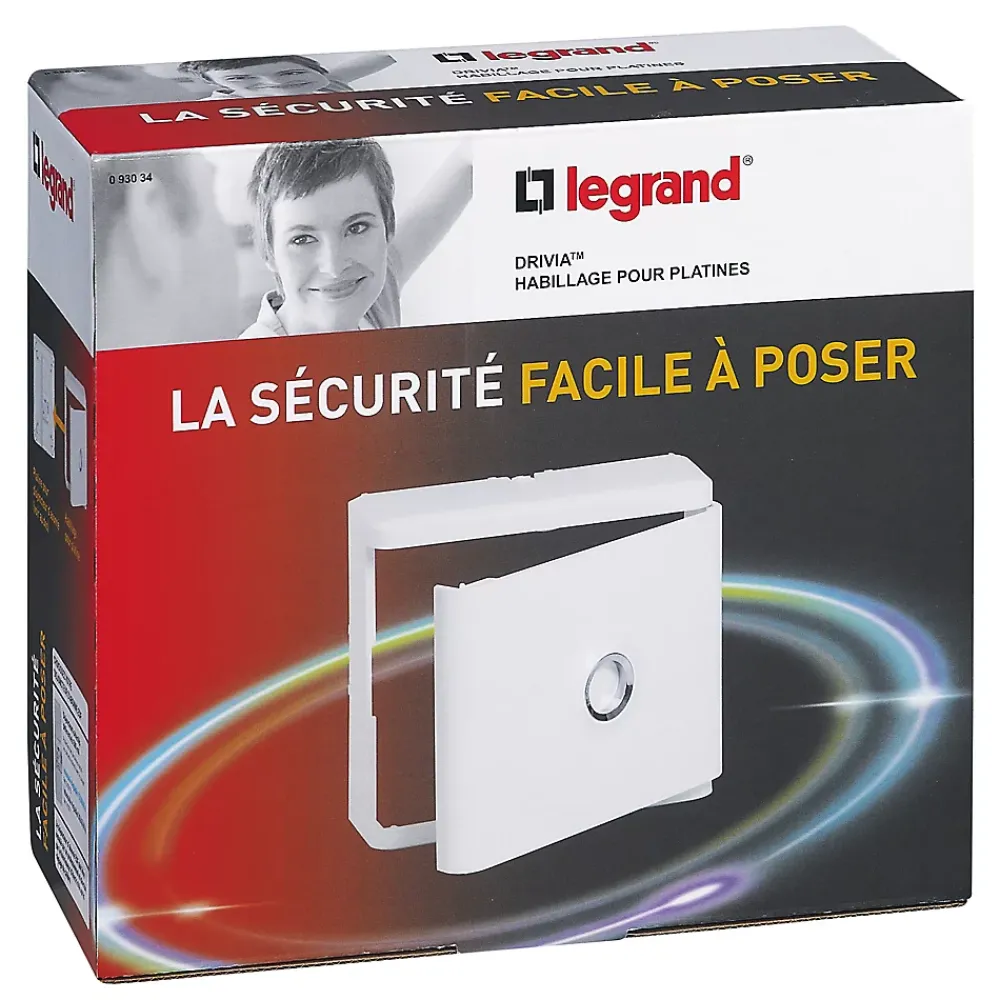 Legrand Habillage + porte pour platine de branchement DRIVIA