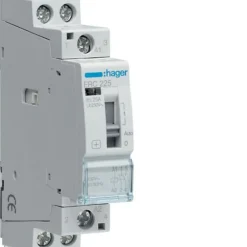 Hager - Contacteur à commande manuelle 25A, 2F, 230V- ERC225
