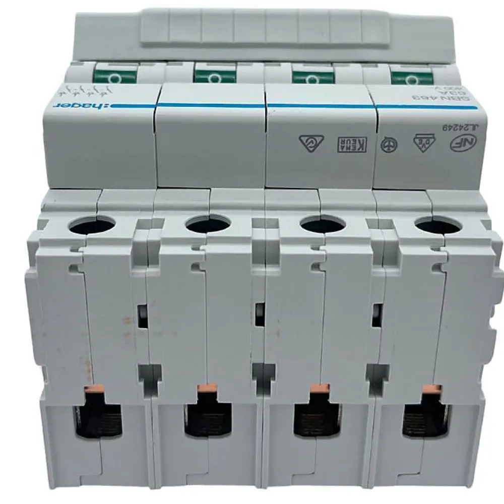 Hager Disjoncteur Et Coupe-Circuit-SBN463 Interrupteur modulaire 4P 63A