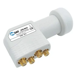 Hdsat Antenne, Parabole Et Fixation-HD404 LNB Quad Full HD 4K Tête Parabole 4 sorties 0,1dB Compatible ASTRA EUTELSAT