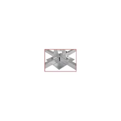 Hdsat Antenne, Parabole Et Fixation-HERKULES XL Support Terrasse Acier Galva 1,2m pour Fixation Parabole Antenne Satellite