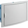 Solera Coffret De Communication-5012hgw - Coffret électrique Encastrable Sur Placo - 233x320x75mm - 1 Rangée De 14 Modules