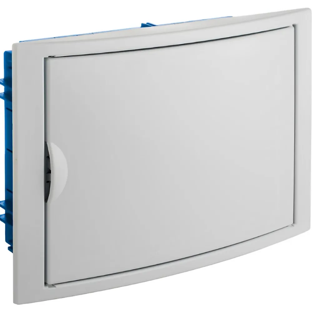 Solera Coffret De Communication-5012hgw - Coffret électrique Encastrable Sur Placo - 233x320x75mm - 1 Rangée De 14 Modules