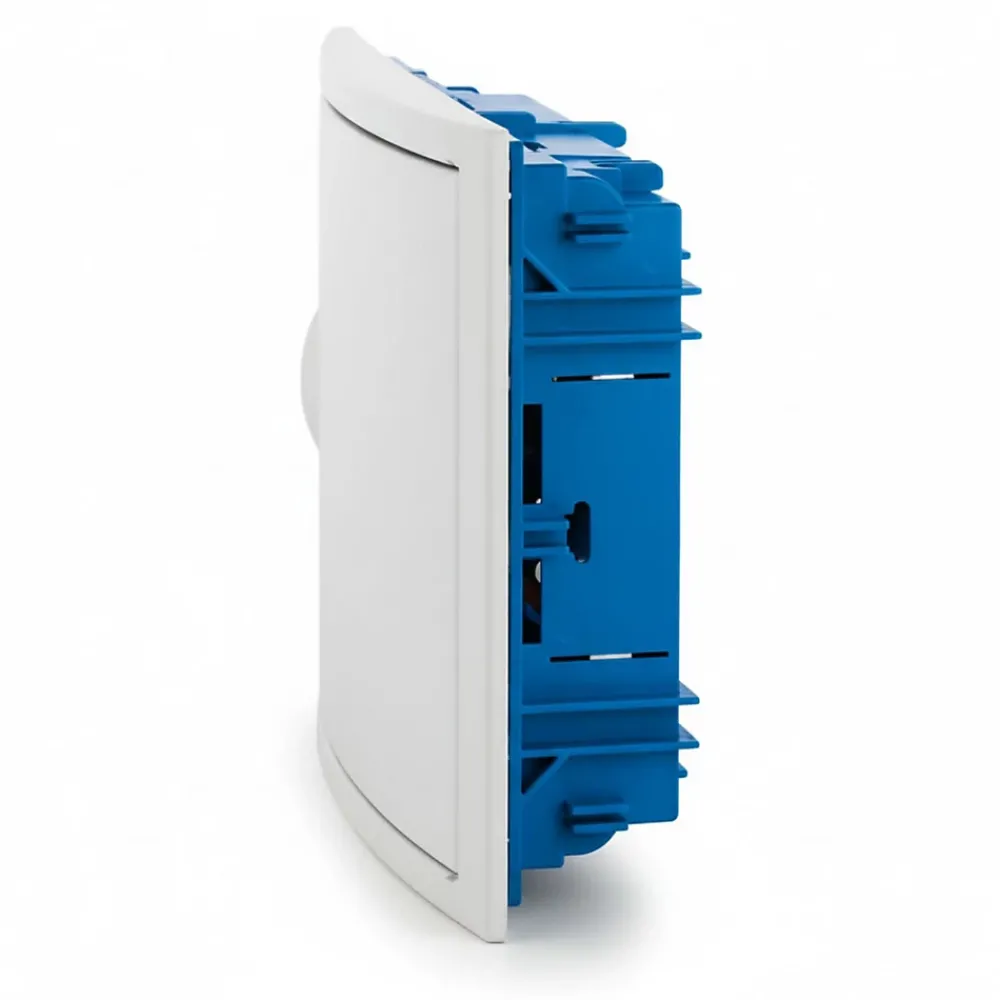 Solera Coffret De Communication-5012hgw - Coffret électrique Encastrable Sur Placo - 233x320x75mm - 1 Rangée De 14 Modules