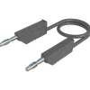 Hirschmann Test & Measurement Hirschmann MLN 200/2,5 GR Cordon de mesure banane 2 m 32 A gris