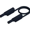 Hirschmann Test & Measurement MLS WS 50/2,5 sw - Cordon de mesure de sécurité 0,50 m 4 mm
