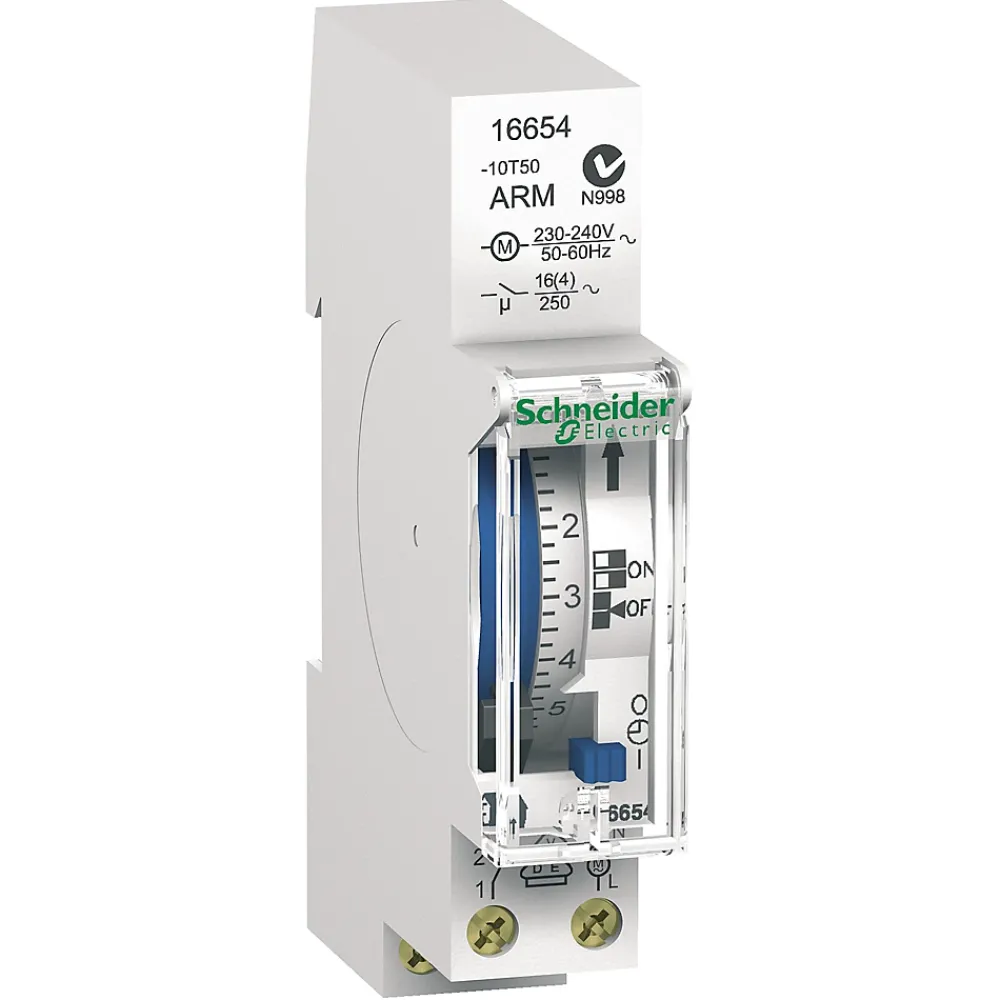Schneider Electric Autre Commande Modulaire-Horloge journalière analogique Resi9