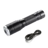 Velamp Lampe Torche-HUNTER : Lampe torche LED rechargeable 5W avec fonction zoom.
