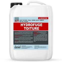 Procom Hydrofuge toiture incolore, imperméabilisant toiture tuile, terre cuite, béton, ciment, pierre Defender - -5 litres-Incolore