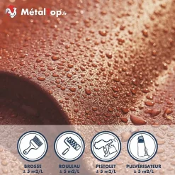 Metaltop Hydrofuge Toiture - - - Pot 1L