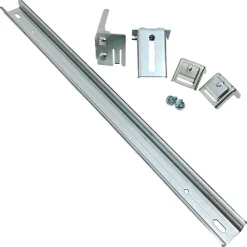 Ide Accessoire De Raccordement-48013 - Kit Rail Din 24 Modules Pour Coffret Atlantic + Support De Fixation