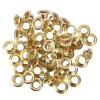 Magnusson Rivet-Œillet laiton 6 mm, 50 pièces