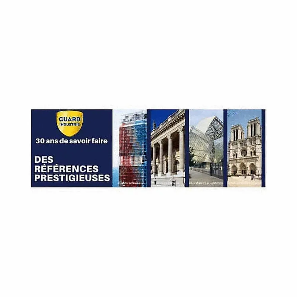 Guard Industrie ImperGuard Ultra 4 en 1 Imperméabilisant HydrofugeAnti Dépôts Verts Durcisseur Certifié Contact Alimentaire 5L 40 m2