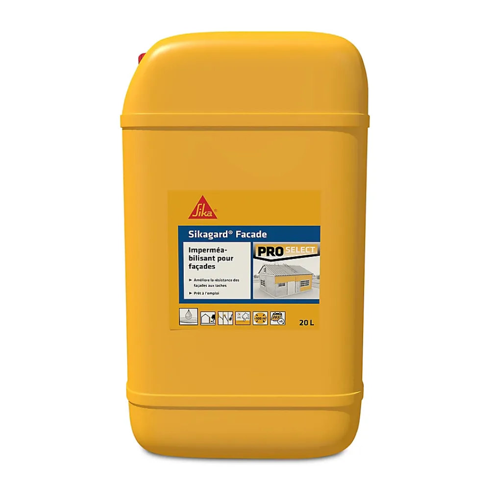 Sika Etanchéité Des Fondations-Imperméabilisant pour façade gard 20 L
